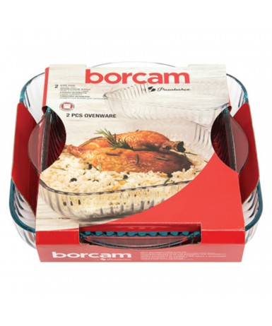 PAŞABAHÇE BORCAM 2 Lİ TEPSİ